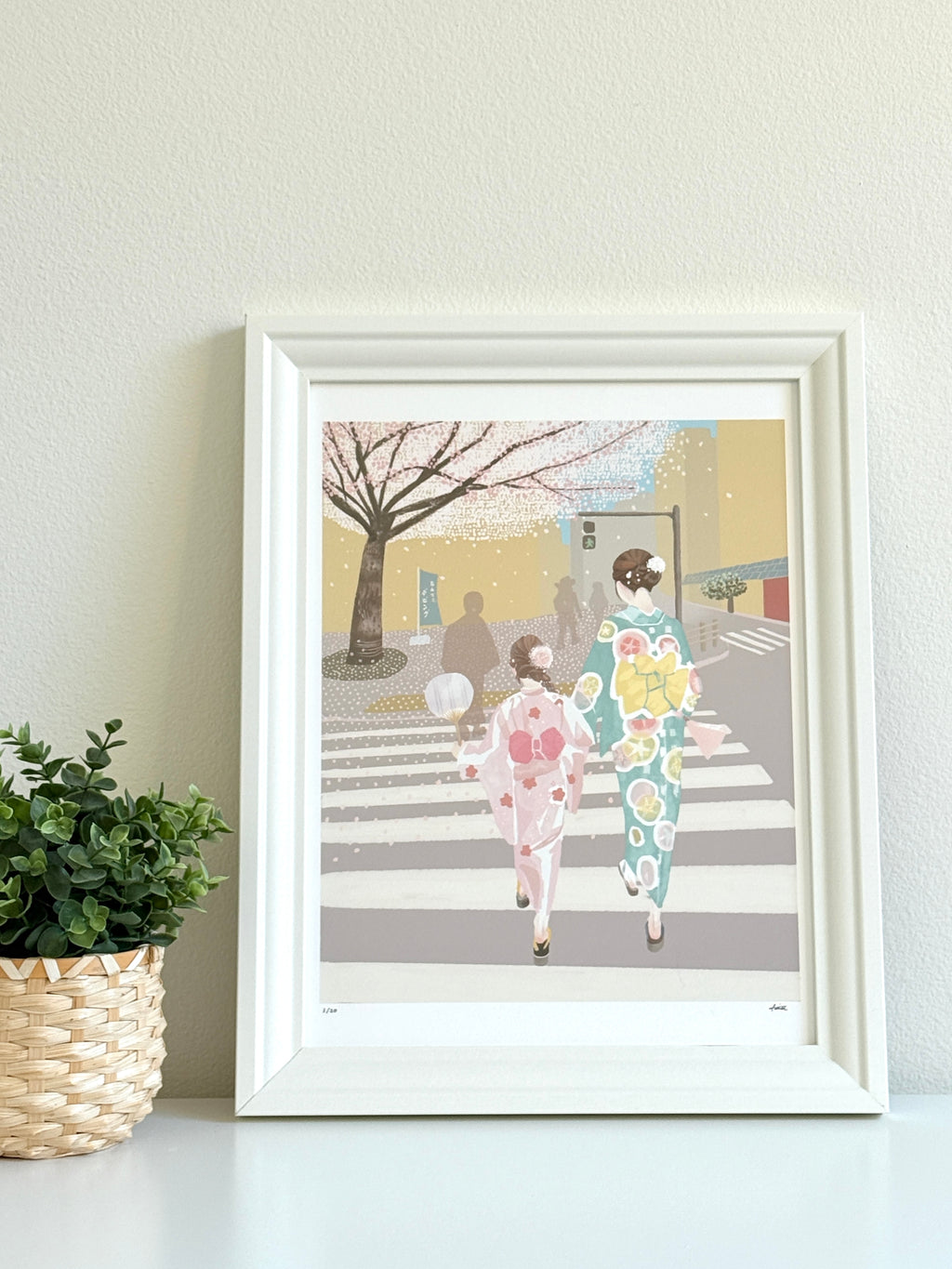 Art Print - Hand In Hand, Seeing The World (Limited Editions)